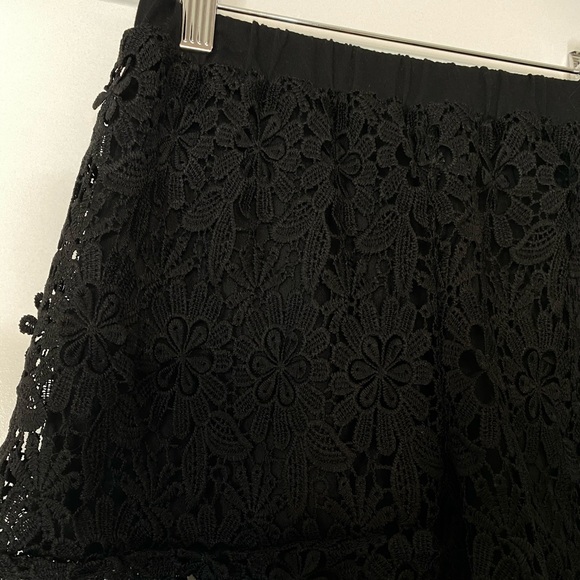 Black Lace Shorts - Picture 3 of 5